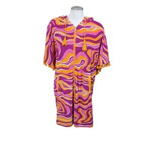 Serra Hoodie Terry Swimsuit Cover Up New Size XL